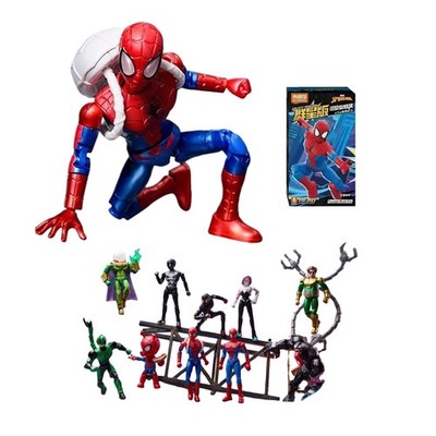 HIPLAY Blokees Marvel Heroes Galaxy Ver. Vol.5 Spider-Man 81145 Blind Box Figur