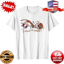 Calvin and Hobbes Vintage Cartoon T-Shirt, Calvin and Hobbes Cartoon T-Shirt