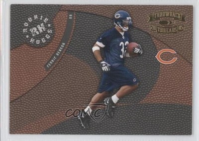2005 Donruss Throwback Threads Rookie Hoggs 118/750 Cedric Benson #RH-4 RC gp3