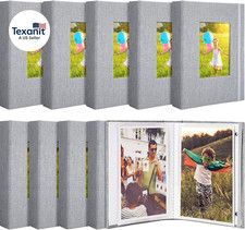 10 Pieces Small Photo Album 4 X 6 Inch Picture Album 26 Clear Pages Hold 52 Pict