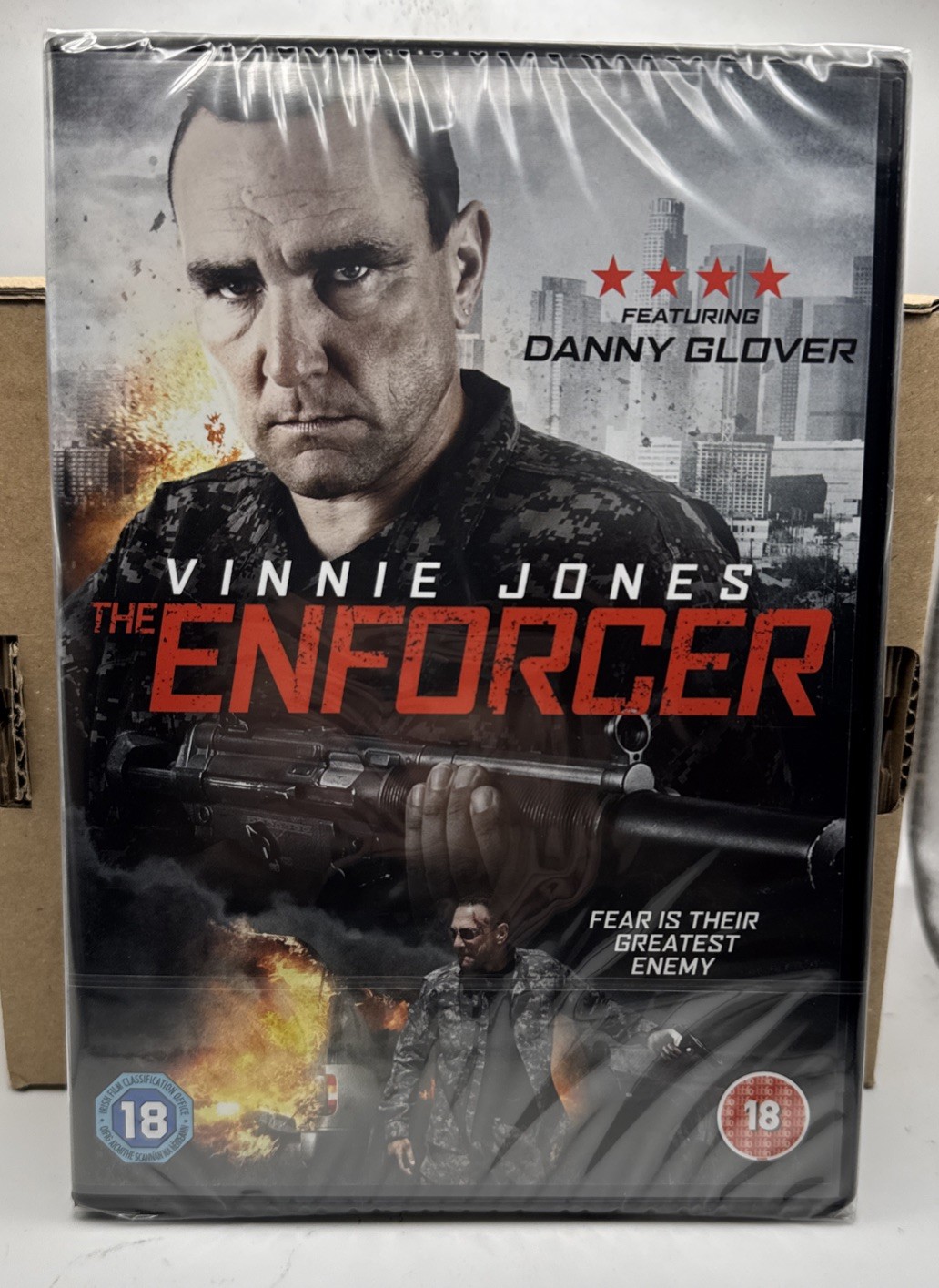 The Enforcer DVD (2015) Vinnie Jones Brand New & Sealed **FREE P&P**