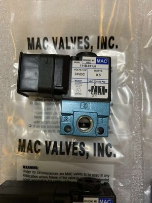 1PC New MAC 111B-611JJ Solenoid Valve 111B-611JJ 24VDC #lk