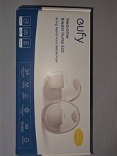 eufy Breast Pump E 20, Heated Wearable, Slim Design Hands-Free - Open Box