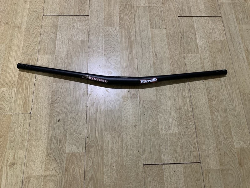 Renthal FatBar 35 20mm Riser Handlebar - Black