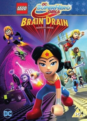 DVD Lego Dc Super Hero Girls - Brain Drain
