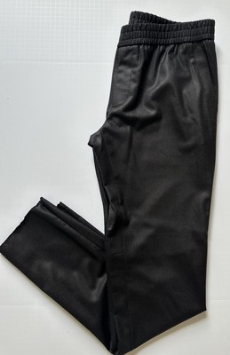 Armani Collezioni Mens Black Casual Pants Size 40 US U1P740 $695 Italy NWT