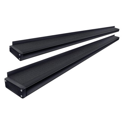 For Land Rover Defender 90 21-25 Romik 6.5'' ROB-T Series Black Running Boards