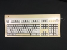 Vintage 1995 Apple Extended Keyboard II - 2 ADB Ports - M3501 - Adjustable Riser