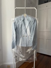 NWT Cabi Wedgewood Jacket, blue summer cotton blazer