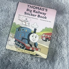 Vintage Thomas The Tank Engine Thomas's Big Railway Sticker Book