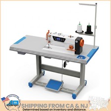 550W 5000SPM Commercial Heavy Duty Sewing Mac...
