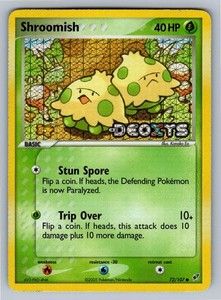 Shroomish 72/107 Reverse Holo EX Deoxys