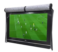 Outdoor TV Set Cover,Scratch Resistant Liner Protect LED Screen Best 55" Black