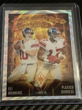 2024 Panini Phoenix Treasured Tandems Eli Manning/Plaxico Burress PRIZM SP