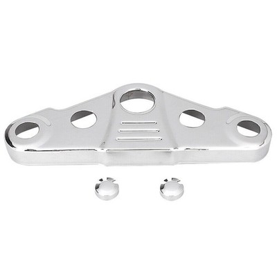 Chrom Upper Triple Tree Cover Clamp Set Für 2003-2009 2004 2005 06 Honda VTX1300