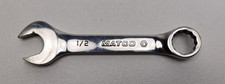 Matco Mcs162w 12 Stubby Combination Wrench 12-pt Mechanics Tool Made In Usa Sae