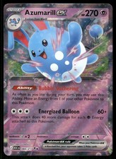 Azumarill ex 084/217 Double Rare Ascended Heroes Pokemon Holo Near Mint