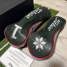 Titleist Genuine Leather Head Cover Limited Edition Premium Set Rare Golf Model