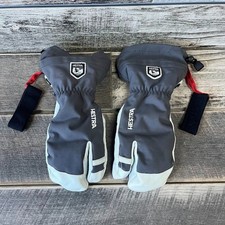 Hestra Army Leather 3-Finger Heli Ski Glove - Used