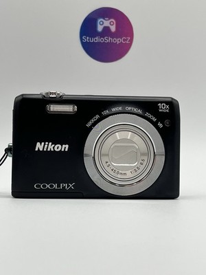 Nikon Coolpix S6700 20,1MP digitale Kompaktkamera 10-fach Zoom schwarz