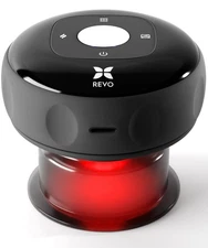 REVO The Original 4-in-1 Smart Cupping Therapy Massager, Red Light Therapy fo...