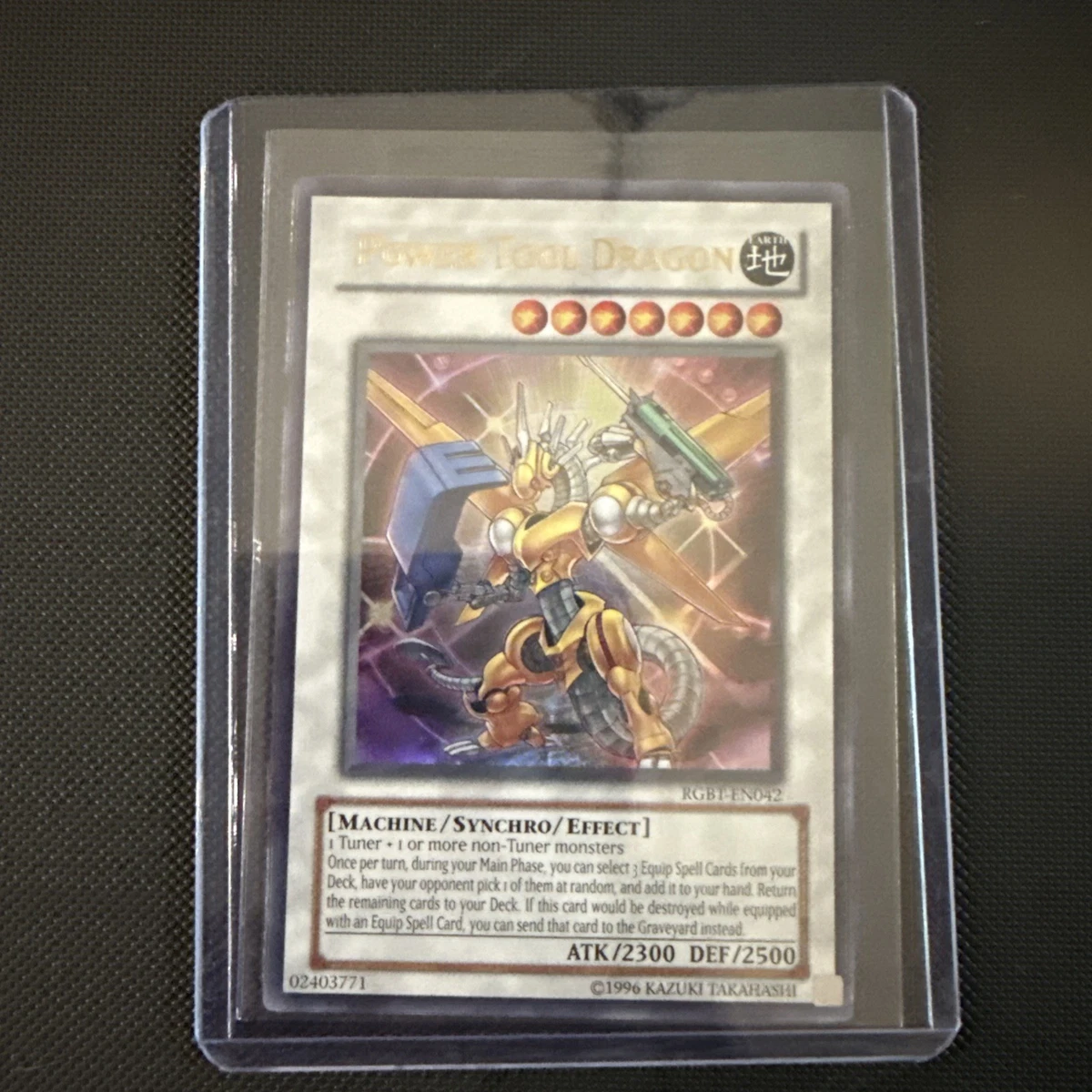 Power Tool Dragon Yu-Gi-Oh! TCG Individual Trading Card Games for