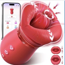 Sex Toys Sucking Vibrator for Women Adult Toys Mouth Rose Toys 10 Tongue Licking