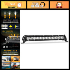 12 Led Light Bar 72w 8000lm Spot Flood Combo Beam 6500k White Off-road Lighting 12 Led Light Bar 72w 8000lm Spot Flood Combo Beam 6500k White Off-road Lighting