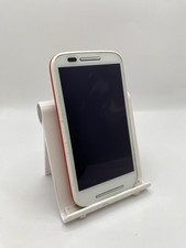 Motorola Moto E 1st Gen White & Red 4GB 4.3" 5MP Android Smartphone Faulty #A