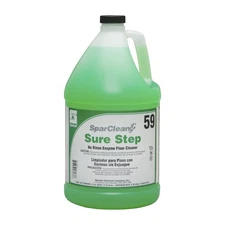 Case of 4 Gallons Spartan SparClean Sure Step 59 Floor Cleaner