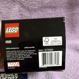 LEGO BrickHeadz Captain America 41589 Marvel Complete Set w/ Box & Instructions