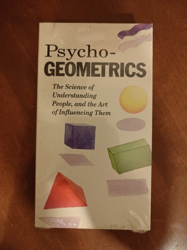 Psycho-Geometrics Video Cassette VHS (Sealed) - Picture 1 of 2