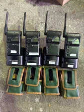 STANDARD HX620 G1524 4-Unit Walkie Talkie Set with Charger Case Pikosuke