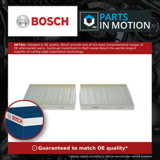Pollen / Cabin Filter fits ROLLS ROYCE WRAITH RR5 6.6 2013 on N74B66A Bosch New