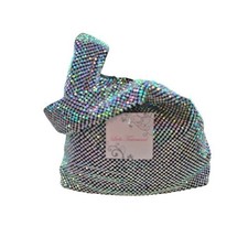 Lulu Townsend Silver Crystal Evening Bag NWT