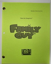 Family Guy Script &ldquo;Meet the Quagmires&rdquo; - Seth MacFarlane