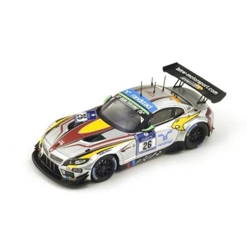 1:43 Spark Bmw Z4 Gt3 #26 Adac 24H Nurburgring 2014 Sports Trophy Marc Vds SG153 - Immagine 2 di 2