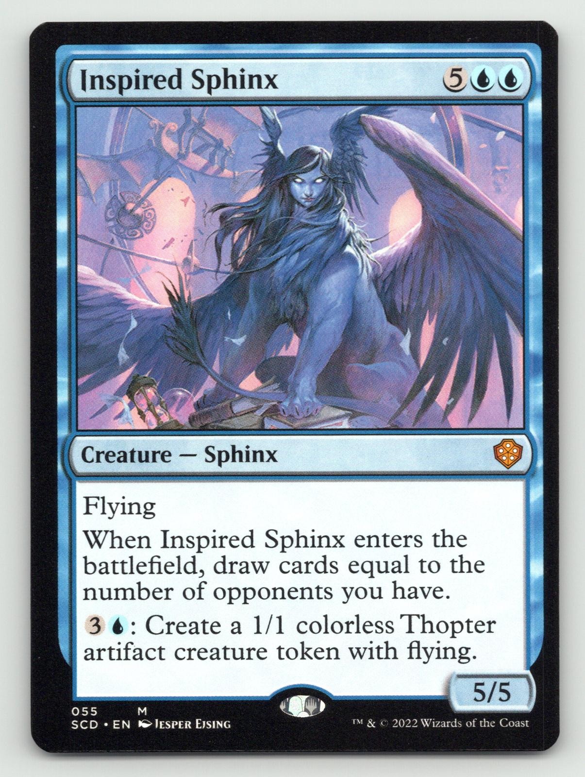 Inspired Sphinx 55 Mythic Starter Commander Decks Magic: The Gathering Near Mint