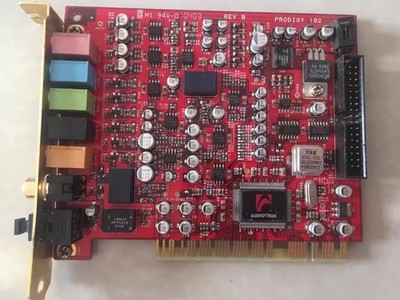 1pcs used Audiotrak Prodigy 192 PCI sound card #qo