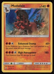Mudsdale 76/145 Holo Rare Guardians Rising