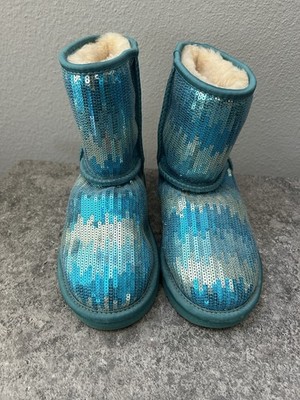 UGG Girls Ombré Sequin Boots 1