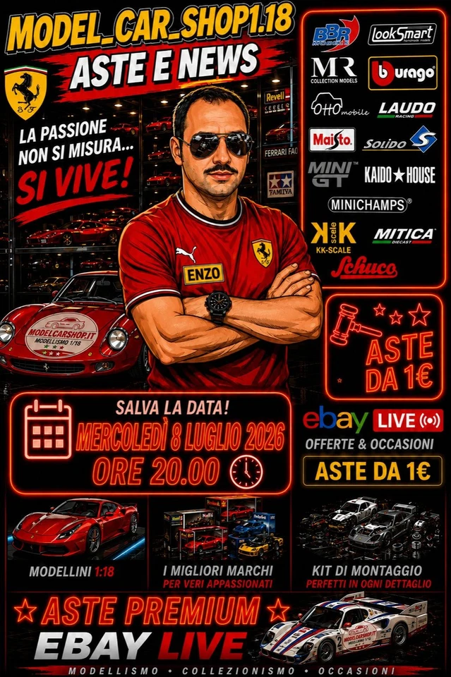 ENTRA IN LIVE! Il paradiso del Modellismo da 1€!