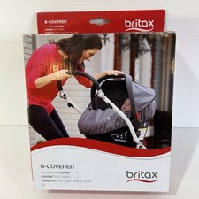 Britax B-Covered All-Weather Infant Car Seat Cover UPF 50 Sun Rain Wind Bug