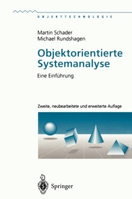 Schader - Objektorientierte Systemanalyse   Eine Einfhrung - New pape - P555z