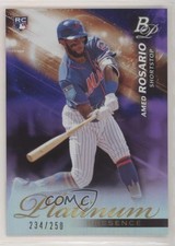 2018 Bowman Platinum Presence Purple 234/250 Amed Rosario #PP-12 0l4h