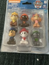 Paw Patrol Figure 6 Piece Set Brand New Sold Out Rare