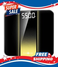 BABY PET MODE 550lb Digital Bathroom Scale 13 Extra Large LED Display Glass