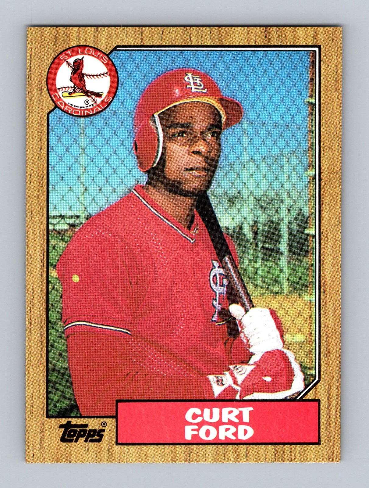 Curt Ford St. Louis Cardinals #399 1987 Topps Baseball
