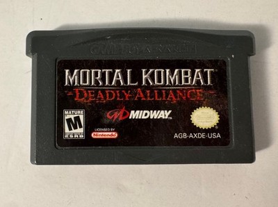 Mortal Kombat: Deadly Alliance (Nintendo Game Boy Advance) Tested GBA