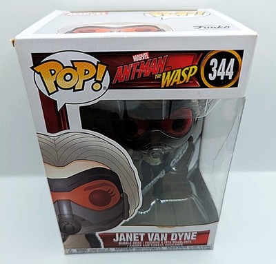 JANET VAN DYNE - ANT-MAN AND THE WASP MARVEL 2018 FUNKO POP #344 FIGURE